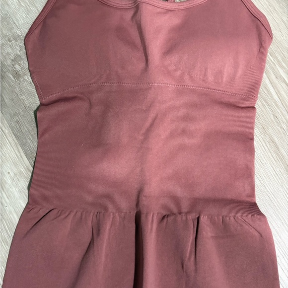 Stylish Mauve Bodysuit - Picture 2 of 5